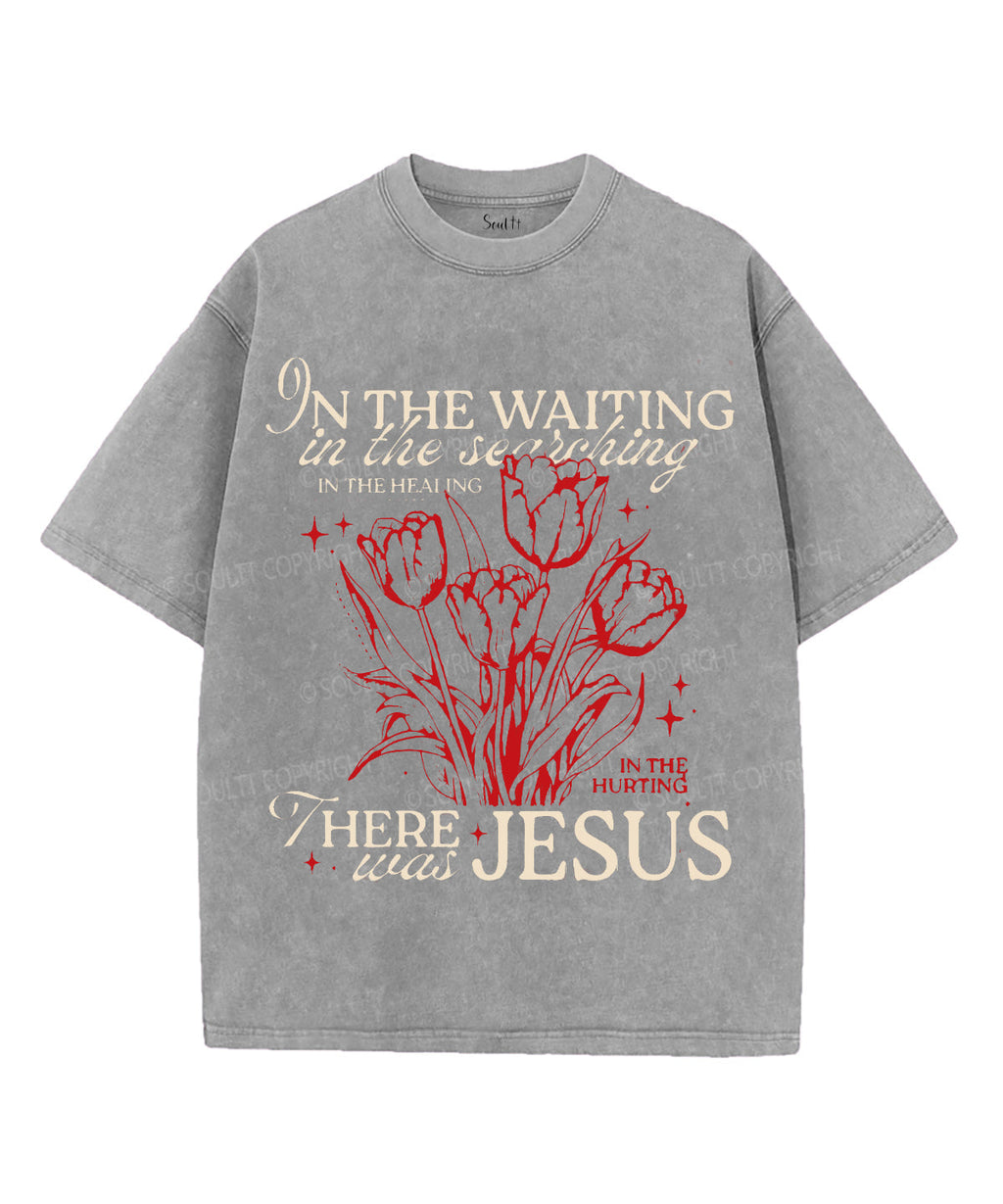 There Was Jesus Unisex Washed Christian T-shirt Style003 Hoodie, Sweatshirt | CiraTrend.com (Image 3)