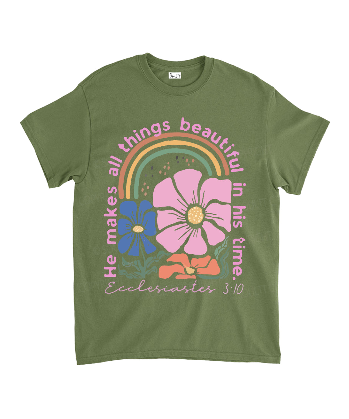 He Makes All Things Beautifyl Cotton Christian T-Shirts, Hoodie, Sweatshirt