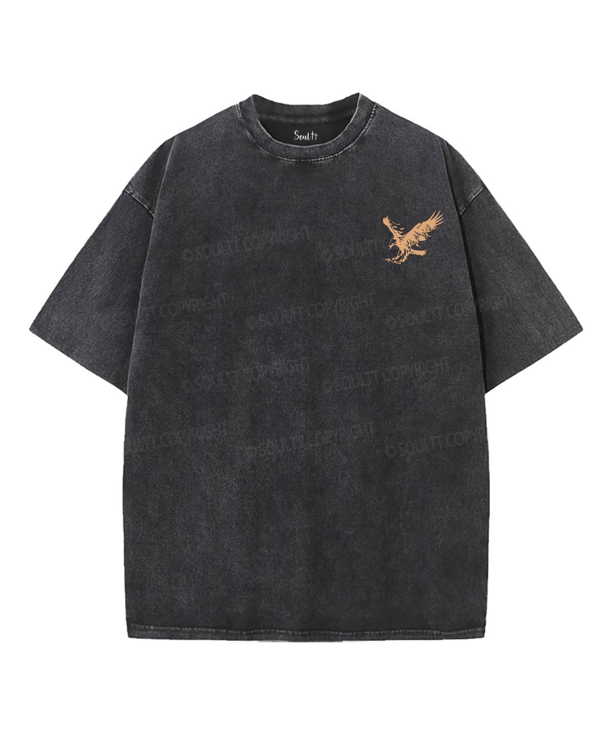 Under His Wings Double Sided Unisex Washed Christian T-shirt Hoodie, Sweatshirt | CiraTrend.com (Image 3)