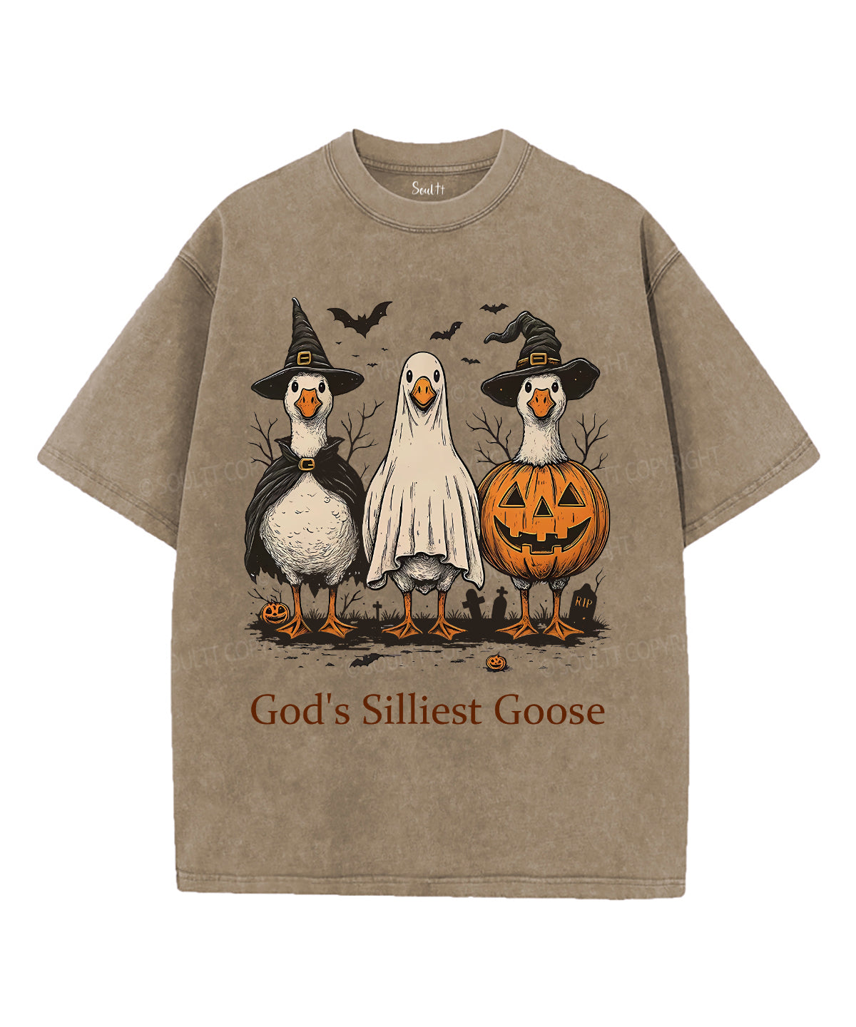God'S Silliest Goose Washed Christian Style004 T-Shirts, Hoodie, Sweatshirt