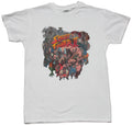 Street Fighter II Mens T-Shirt - Darkened Cast Logo Centered Hoodie, Sweatshirt | CiraTrend.com