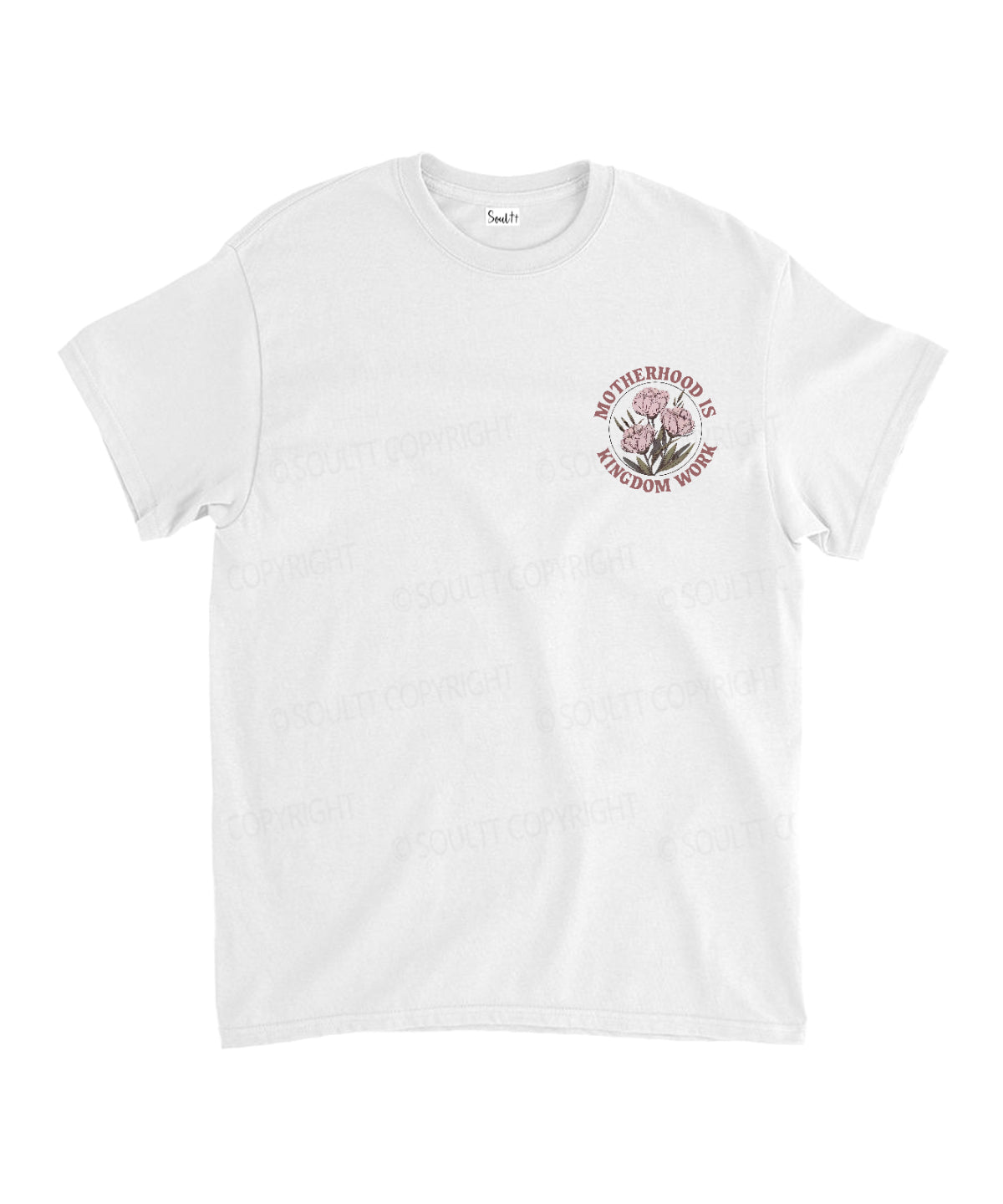Motherhood Is Kingdom Work Double Sided Unisex Cotton Christian T-Shirt Style004 Hoodie, Sweatshirt | CiraTrend.com (Image 2)