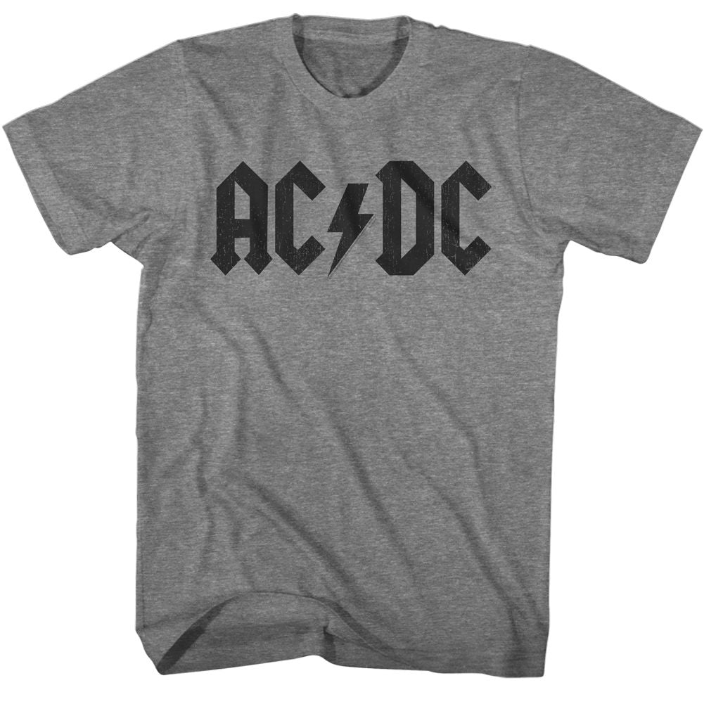 AC/DC - AC/DC Dark Logo Boyfriend Tee