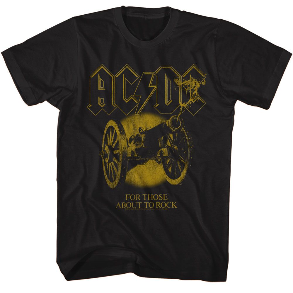 AC/DC - AC/DC Monochrome Ftatr Boyfriend Tee