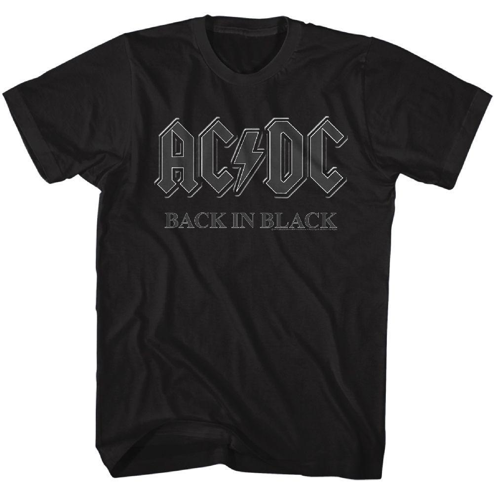 AC/DC - Back In Black Boyfriend Tee