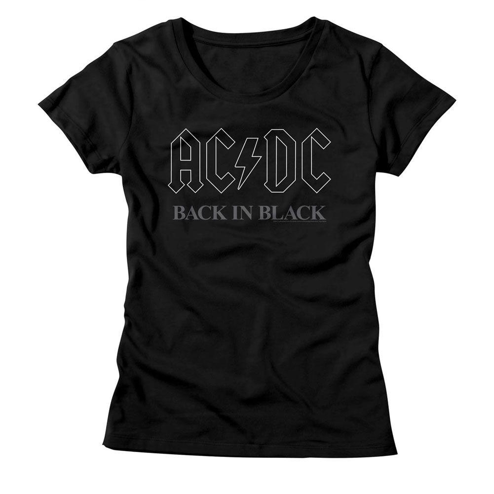 AC/DC - Backinblk3 Womens T-Shirt