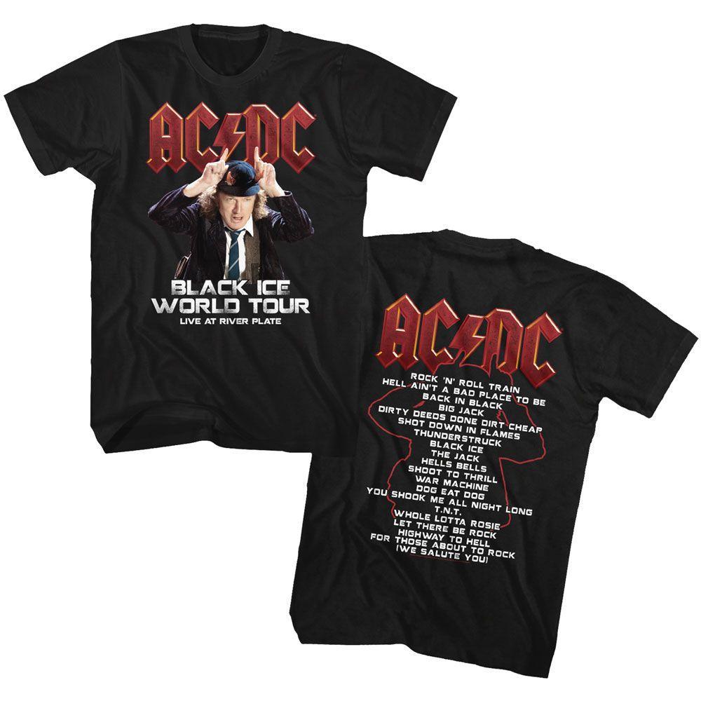AC/DC - Black Ice Tour Boyfriend Tee