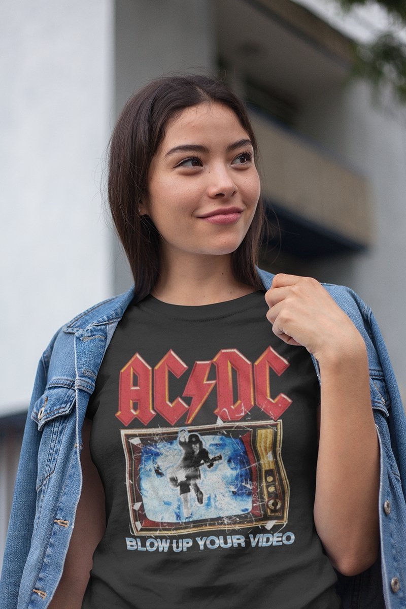 AC/DC - Blow Up Your Video Boyfriend Tee