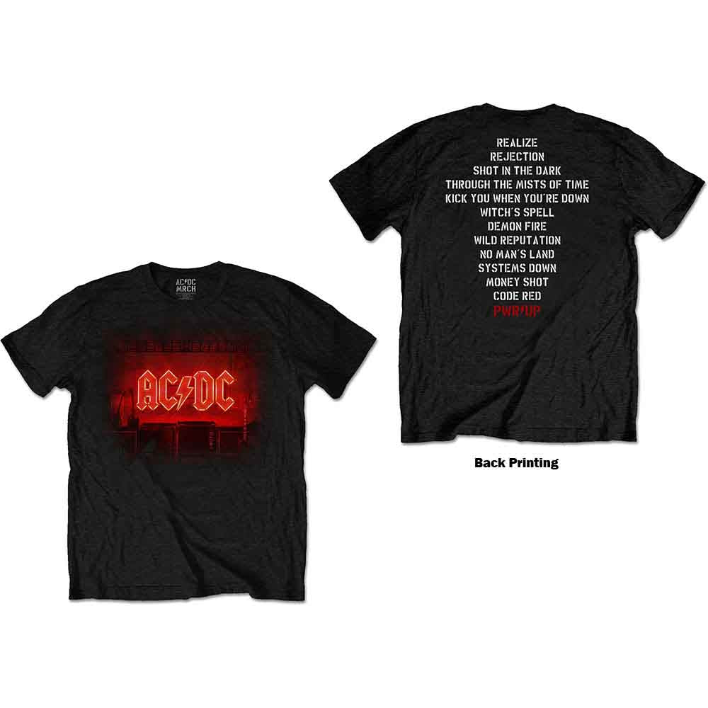 AC/DC Dark Stage/Track list Mens T Shirt Mens T Shirt Hoodie, Sweatshirt | CiraTrend.com
