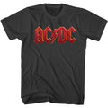 AC/DC - Distress Red Boyfriend Tee Hoodie, Sweatshirt | CiraTrend.com