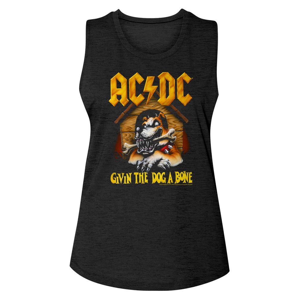 AC/DC - Dog A Bone Womens Slub T-Shirt