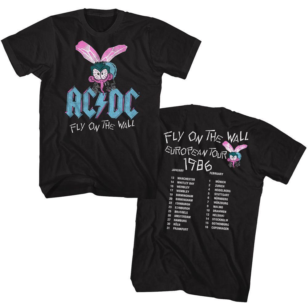 AC/DC - Fly Wall Euro Tour T-Shirt