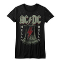 AC/DC - Hells Bells Womens T-Shirt Hoodie, Sweatshirt | CiraTrend.com