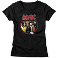 AC/DC - Highway To Hell Circle Womens T-Shirt Hoodie, Sweatshirt | CiraTrend.com