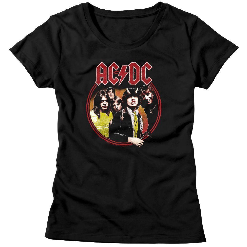 AC/DC - Highway To Hell Circle Womens T-Shirt