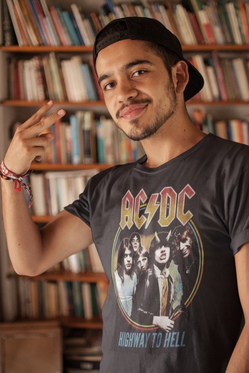 AC/DC - Highway To Hell Tricolor T-Shirt