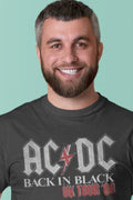 AC/DC - In Black UK Tour T-Shirt Hoodie, Sweatshirt | CiraTrend.com (Image 1)