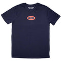 AC/DC Mini Oval Logo Mens T Shirt Blue Hoodie, Sweatshirt | CiraTrend.com