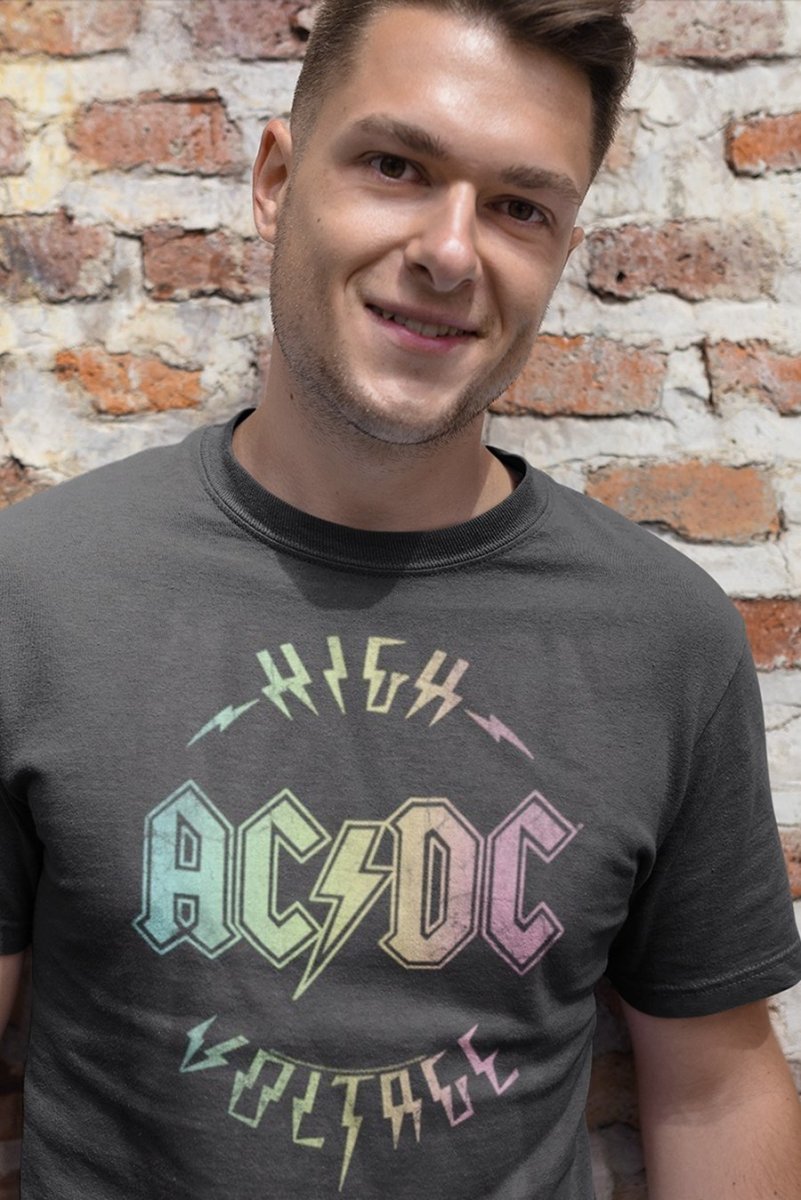AC/DC - Multicolor Voltage T-Shirt
