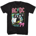AC/DC - Neon Highway Boyfriend Tee Hoodie, Sweatshirt | CiraTrend.com