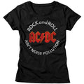 AC/DC - Noise Pollution Womens T-Shirt Hoodie, Sweatshirt | CiraTrend.com