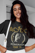 AC/DC - Powerage Tour Boyfriend Tee Hoodie, Sweatshirt | CiraTrend.com (Image 1)