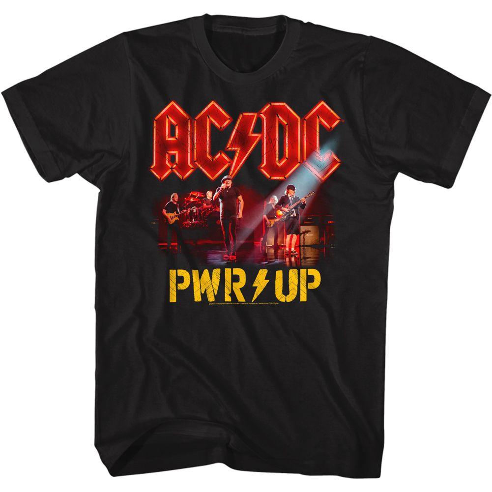 AC/DC - Pwr up Band Photo T-Shirt
