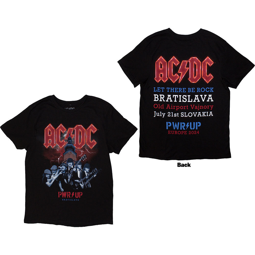 AC/DC PWR-UP Bratislava '24 Mens T Shirt Hoodie, Sweatshirt | CiraTrend.com