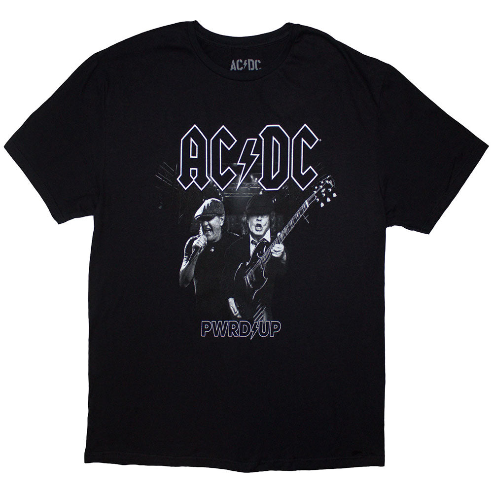 AC/DC PWRD-UP B&W Photo T Shirt Black Hoodie, Sweatshirt | CiraTrend.com