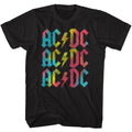 AC/DC - Rainbow Repeat Boyfriend Tee Hoodie, Sweatshirt | CiraTrend.com