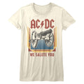AC/DC - Salute Womens T-Shirt Hoodie, Sweatshirt | CiraTrend.com