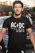 AC/DC - UK Tour Solid White T-Shirt Hoodie, Sweatshirt | CiraTrend.com (Image 1)