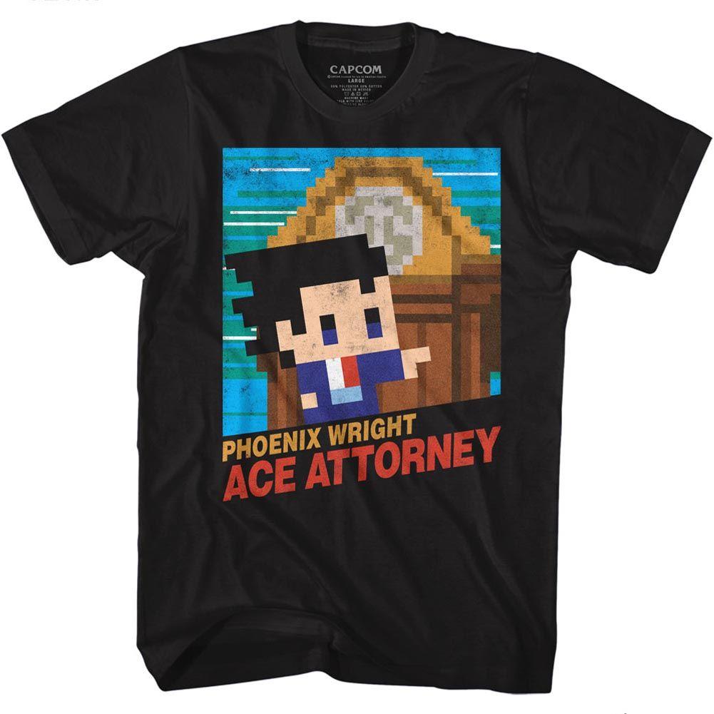 Ace Attorney - 8Bit Cover T-Shirt