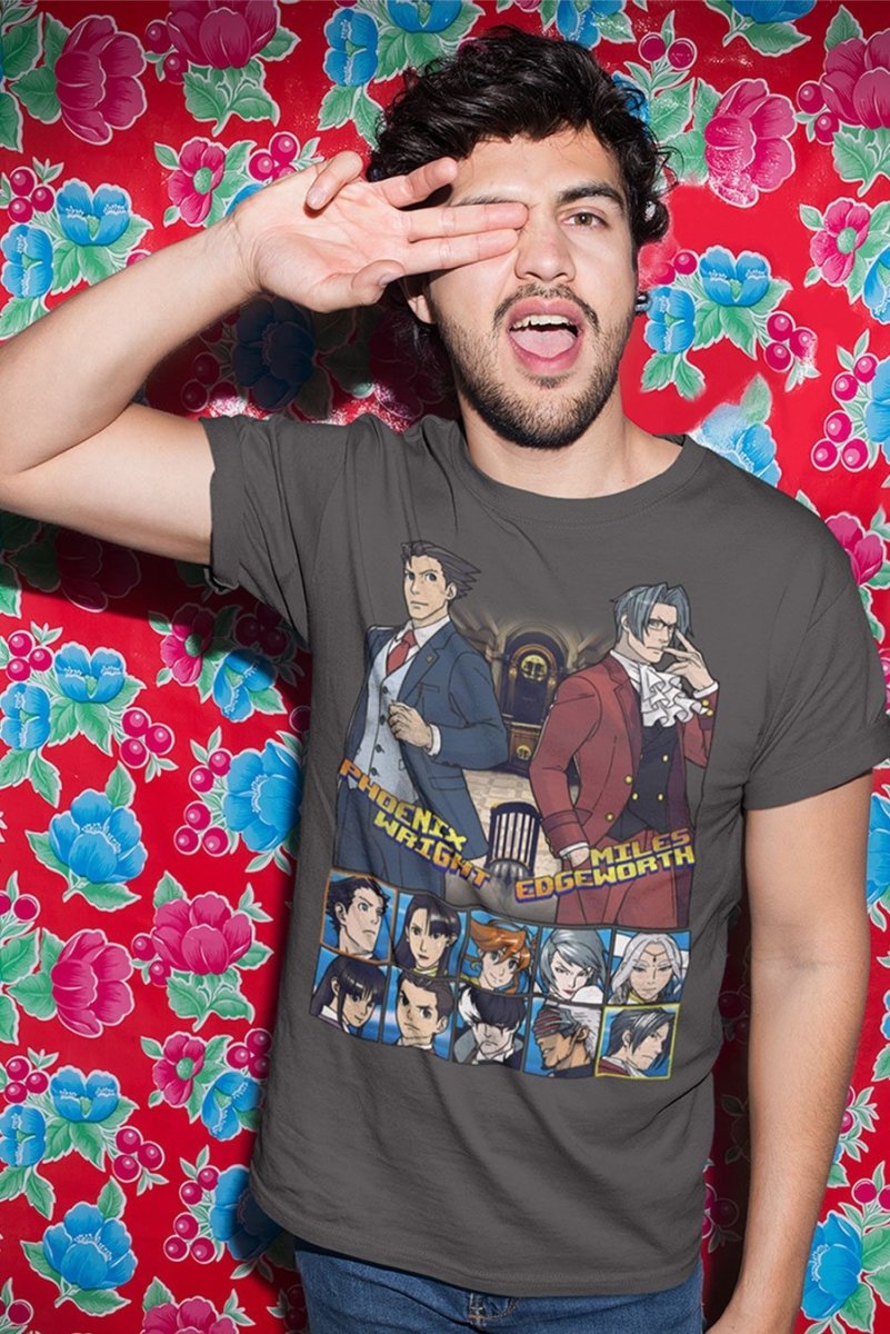 Ace Attorney - Choose Your Fighter T-Shirt