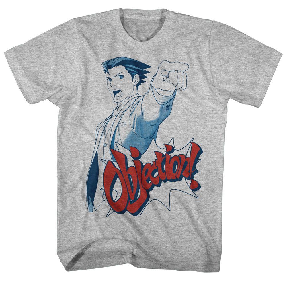 Ace Attorney - Objection Boyfriend Tee Style001