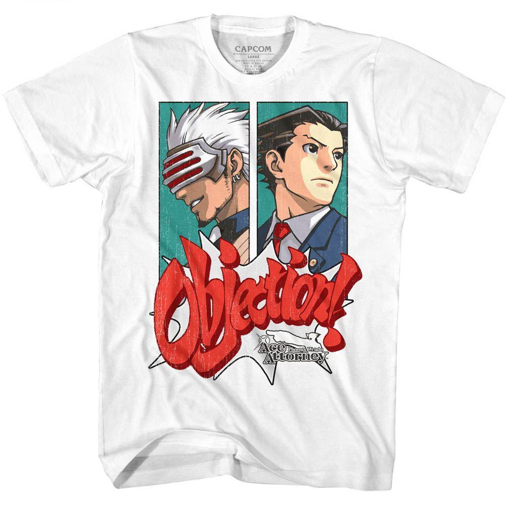 Ace Attorney - Objection Boyfriend Tee Style001