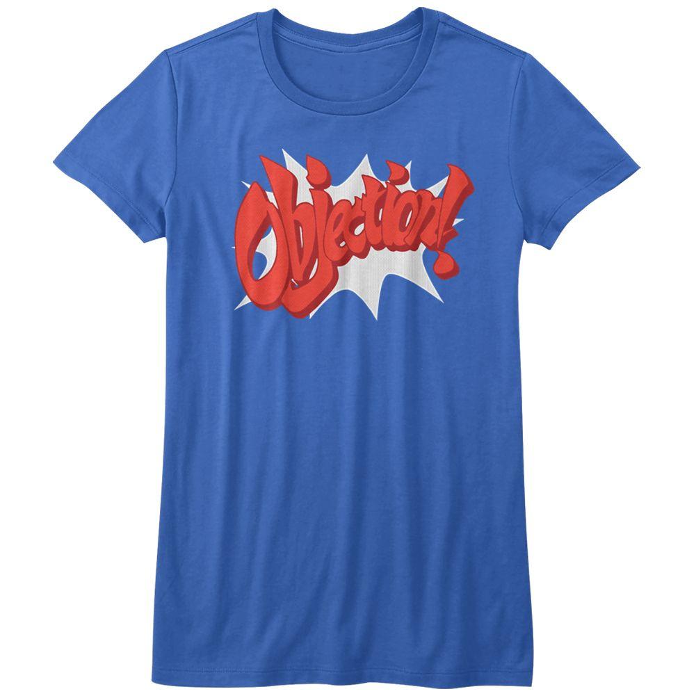 Ace Attorney - Objection Womens T-Shirt