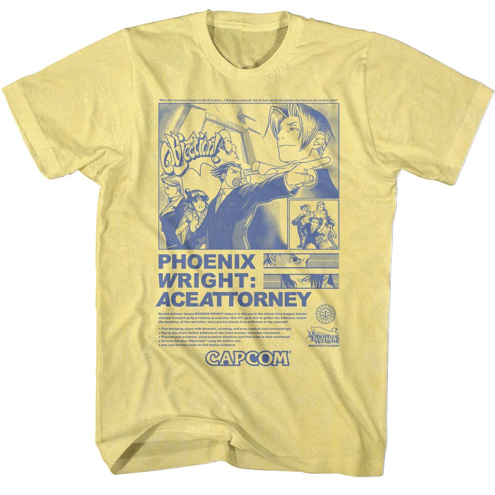 Ace Attorney - Print Ad T-Shirt