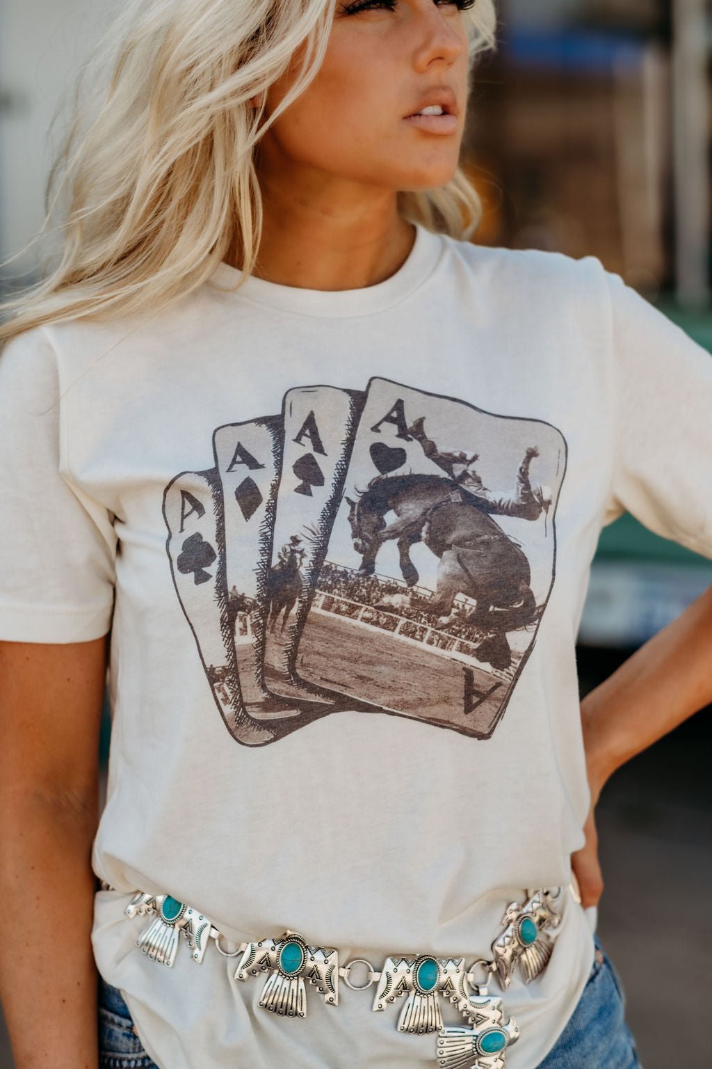 Ace of Cowboys Graphic Tee Shirt Hoodie, Sweatshirt | CiraTrend.com (Image 3)