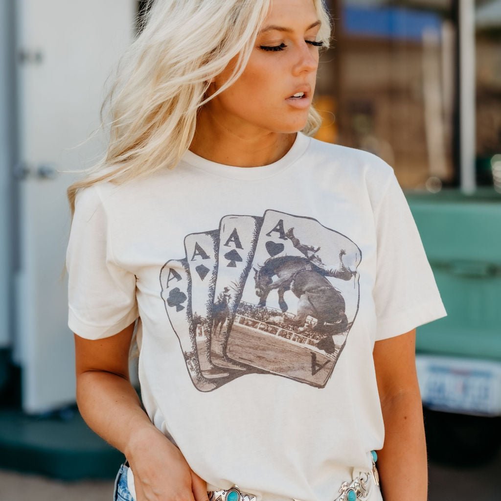 Ace of Cowboys Graphic Tee Shirt Hoodie, Sweatshirt | CiraTrend.com (Image 1)