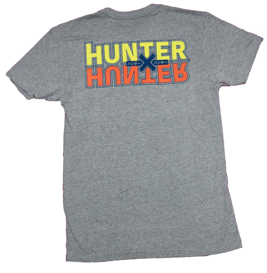 Hunter X Hunter Mens T-Shirt - Chibi Killua and Gon Chibi Style Logo Back Hoodie, Sweatshirt | CiraTrend.com (Image 2)