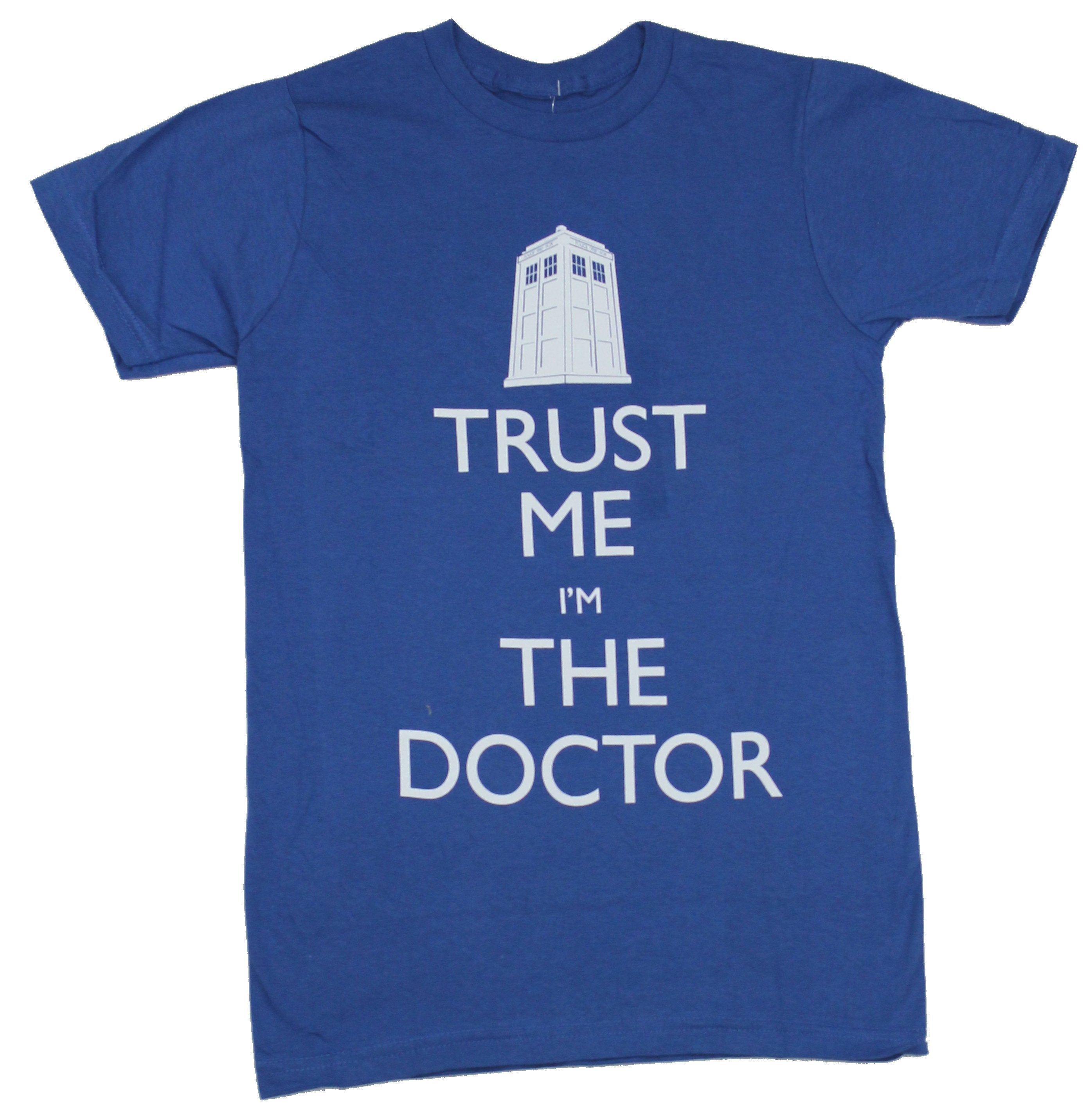 Doctor Who Mens T-Shirt - Trust Me I'm The Doctor Under Tardis Hoodie, Sweatshirt | CiraTrend.com