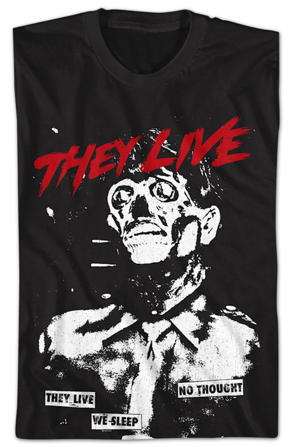 Achromatic No Thought They Live T-Shirt Hoodie, Sweatshirt | CiraTrend.com (Image 2)