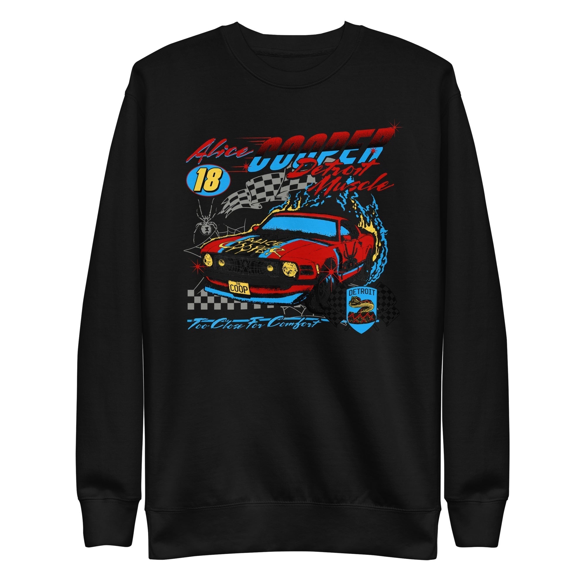 Alice Cooper Racecar Black T-Shirts, Hoodie, Sweatshirt
