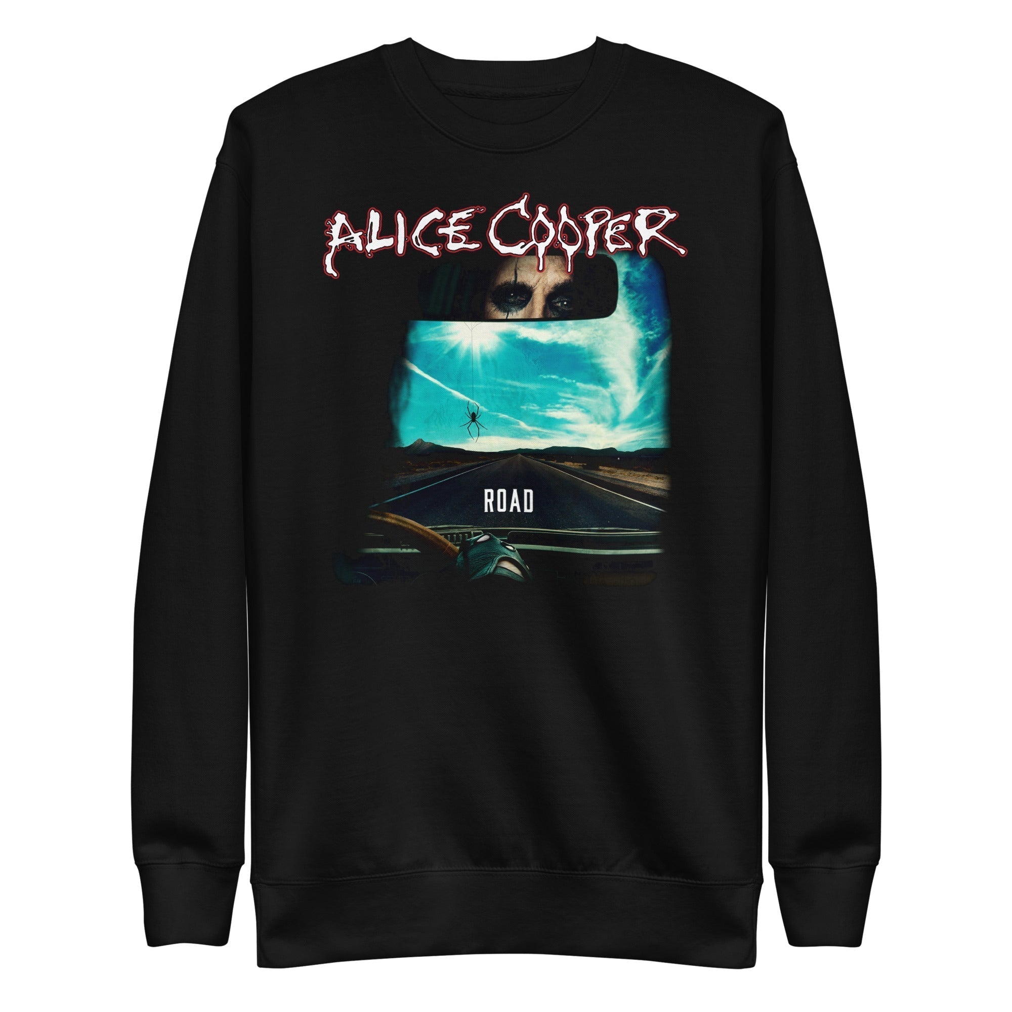 Alice Cooper On The Road Mens Sweatshirt Black T-Shirts, Hoodie | CiraTrend.com