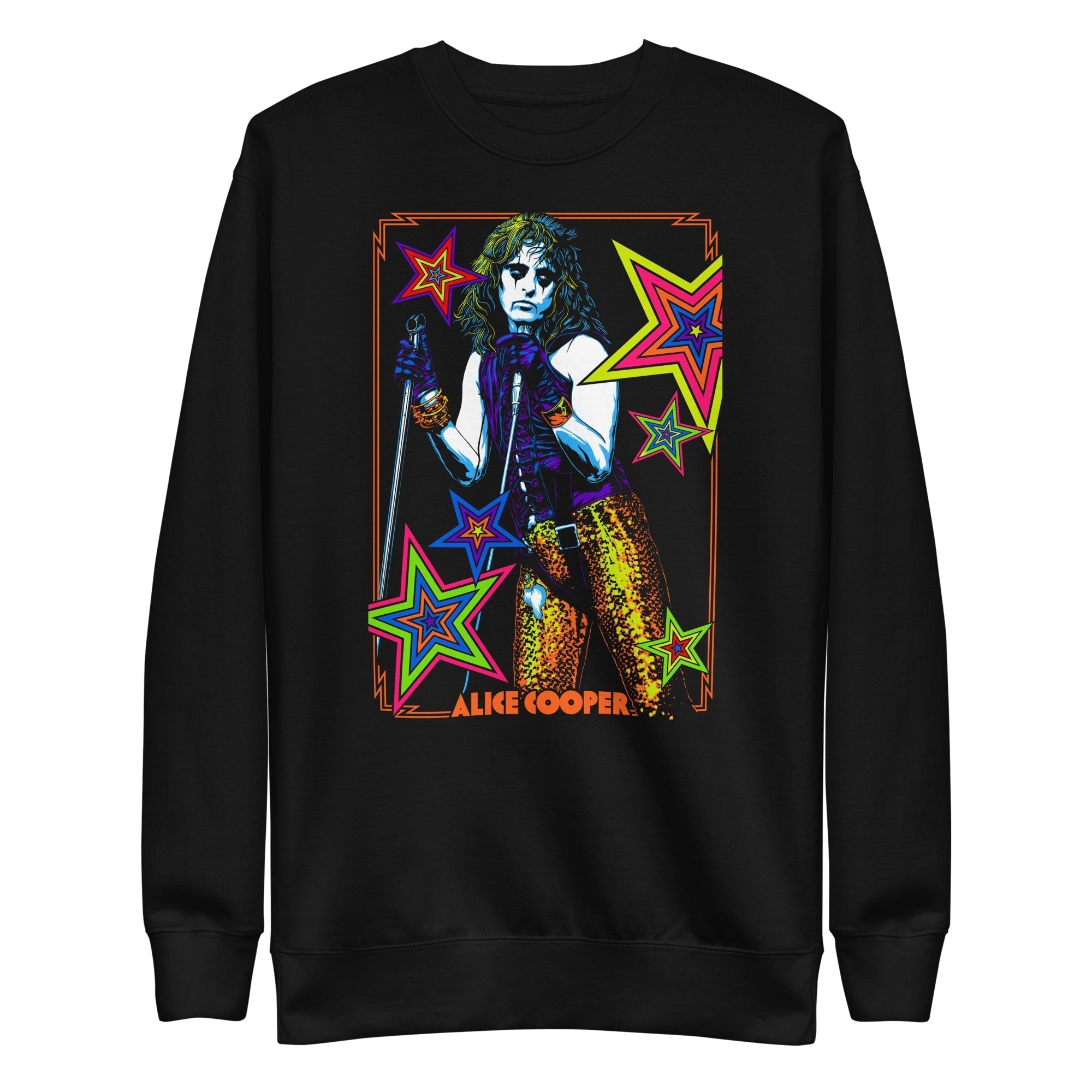 Alice Cooper Stars Mens Sweatshirt Black T-Shirts, Hoodie | CiraTrend.com