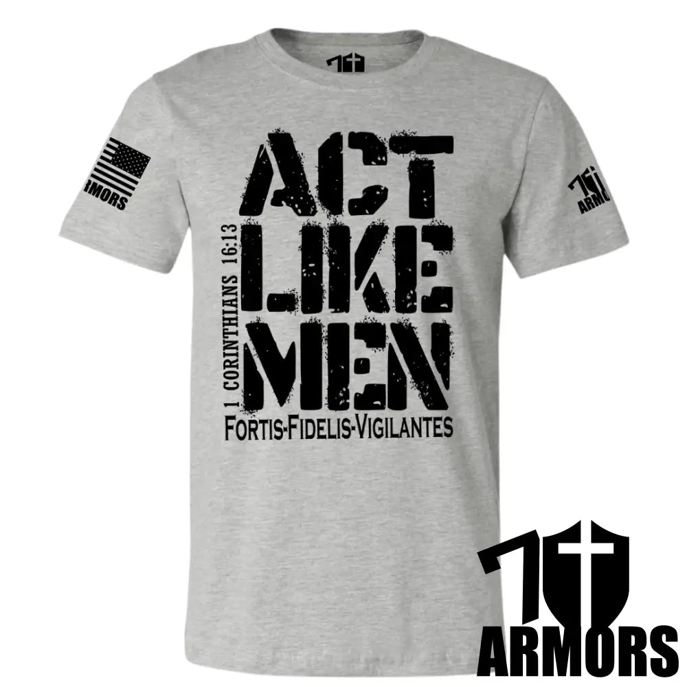 ACT LIKE MEN T-SHIRT Hoodie, Sweatshirt | CiraTrend.com (Image 1)