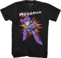 Action Pose Mega Man T-Shirt Hoodie, Sweatshirt | CiraTrend.com (Image 1)