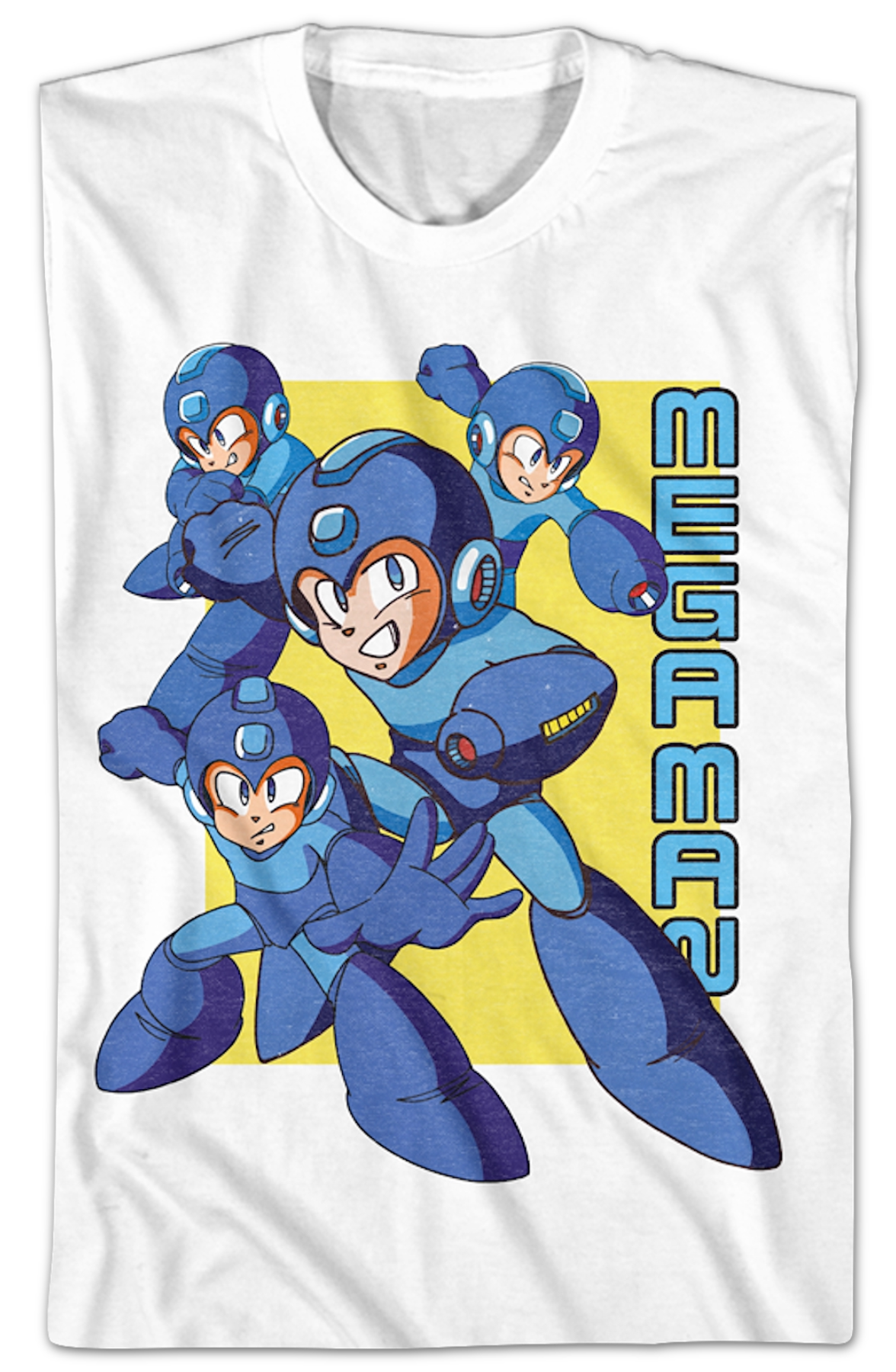 Action Poses Mega Man T-Shirt Hoodie, Sweatshirt | CiraTrend.com (Image 2)