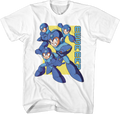 Action Poses Mega Man T-Shirt Hoodie, Sweatshirt | CiraTrend.com (Image 1)